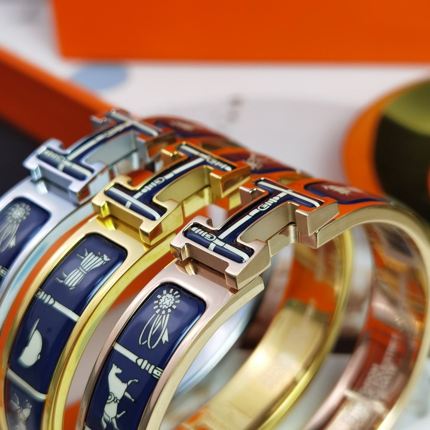 [Everoly JW]H COUVERTURES DARK BLUE BRACELET