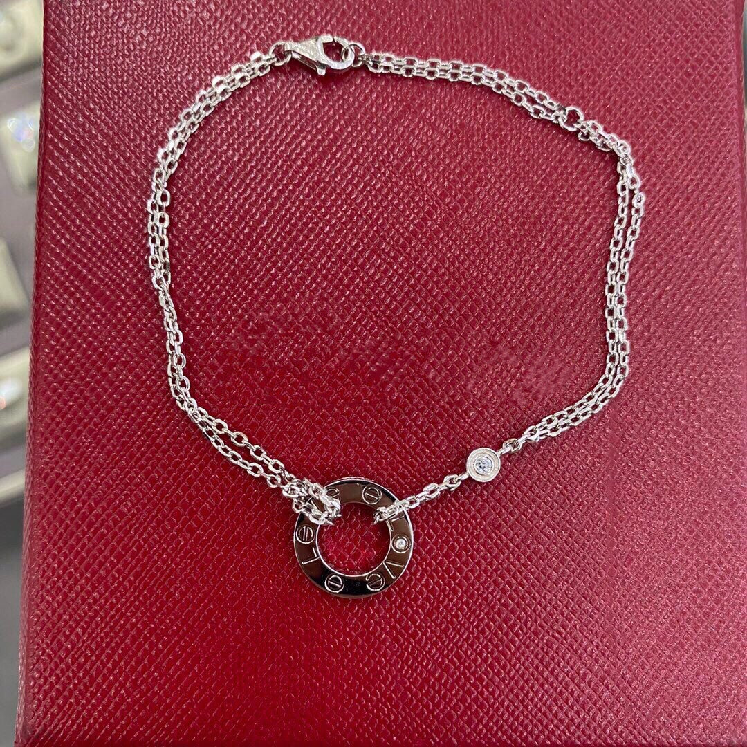 [Everoly JW]LOVE BRACELET 2 DIAMOND