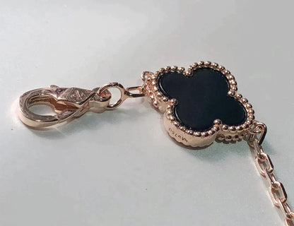 [Everoly JW]CLOVER 5 MOTIFS MULTICOLOR  BRACELET