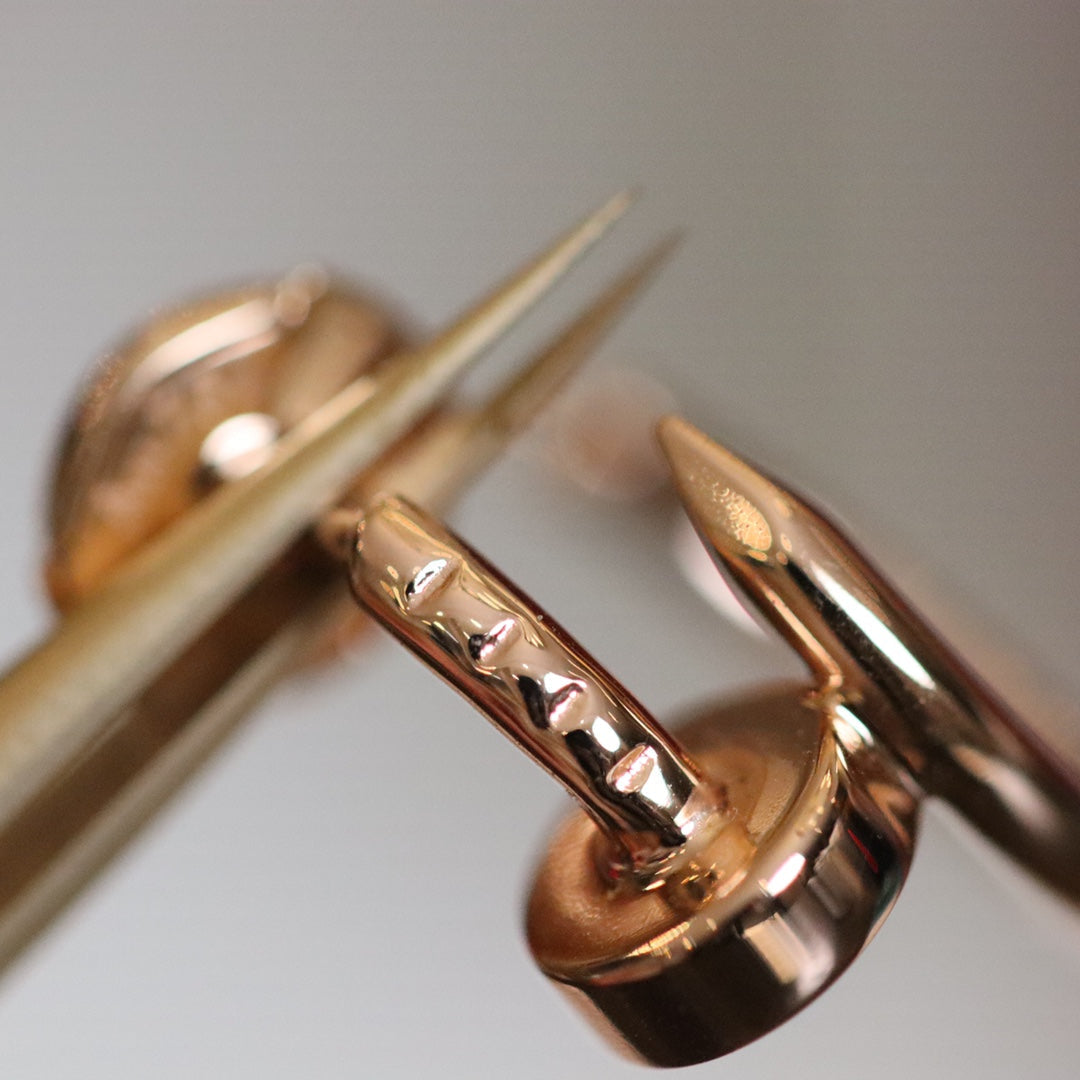 [Everoly JW]JUSTE EARRINGS PINK GOLD