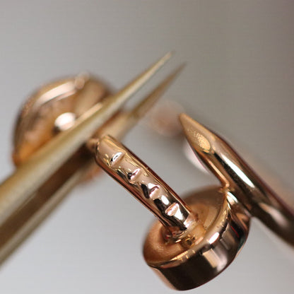 [Everoly JW]JUSTE EARRINGS PINK GOLD