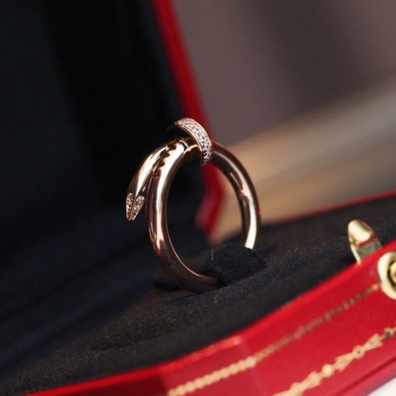 [Everoly JW]JUSTE RING 2.65MM PINK GOLD DIAMOND