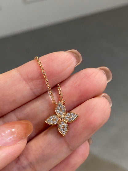 [Everoly JW]STAR DIAMOND NECKALCE