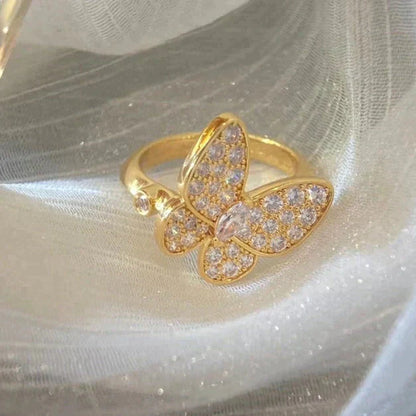 [Everoly JW]BUTTERFLY DIAMOND RING