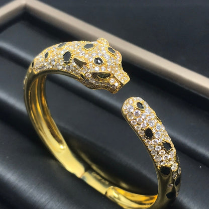 [Everoly JW]PANTHERE BIG BRACELET DIAMONDS