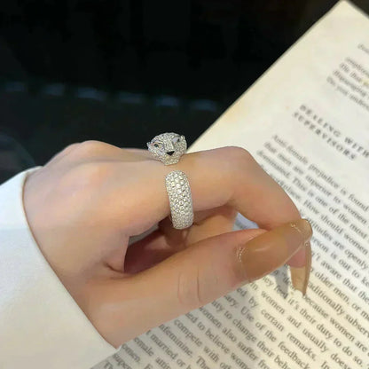 [Everoly JW]PANTHERE 5.5MM ALL DIAMOND RING