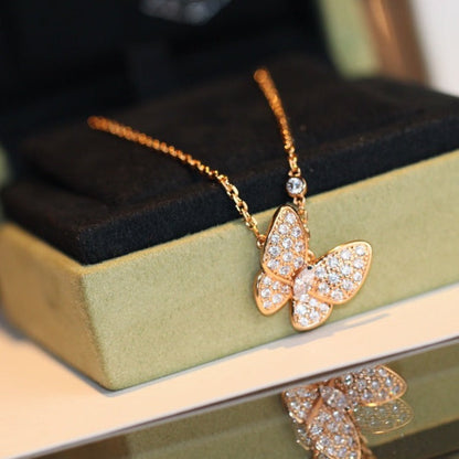 [Everoly JW]BUTTERFLY DIAMOND NECKLACE
