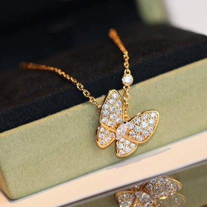 [Everoly JW]BUTTERFLY DIAMOND NECKLACE