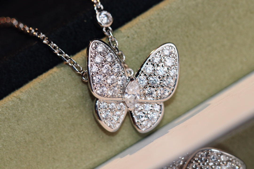 [Everoly JW]BUTTERFLY DIAMOND NECKLACE