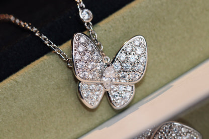 [Everoly JW]BUTTERFLY DIAMOND NECKLACE
