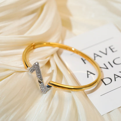 [Everoly JW]VOLTE UPSITE DOWN GOLD DIAMOND BRACELET