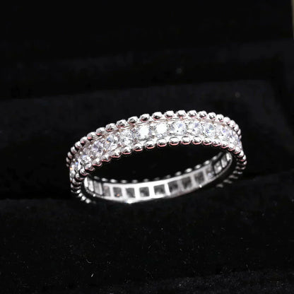 [Everoly JW]PERLEE DIAMOND SILVER RING