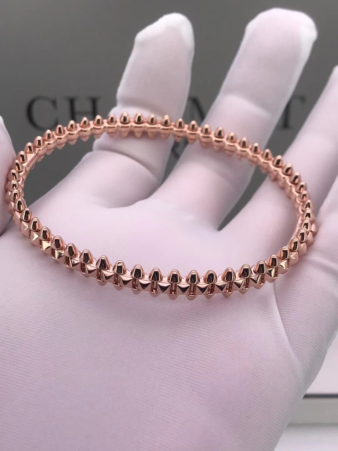 [Everoly JW]CLASH PINK GOLD BRACELET