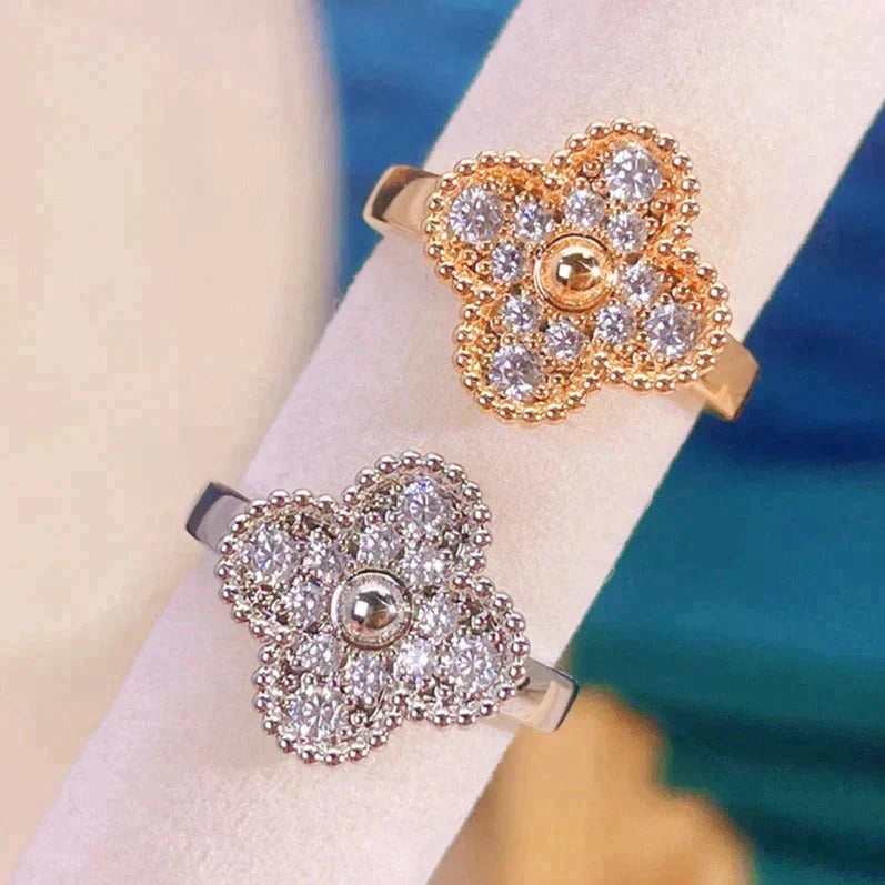 [Everoly JW]CLOVER DIAMOND RING
