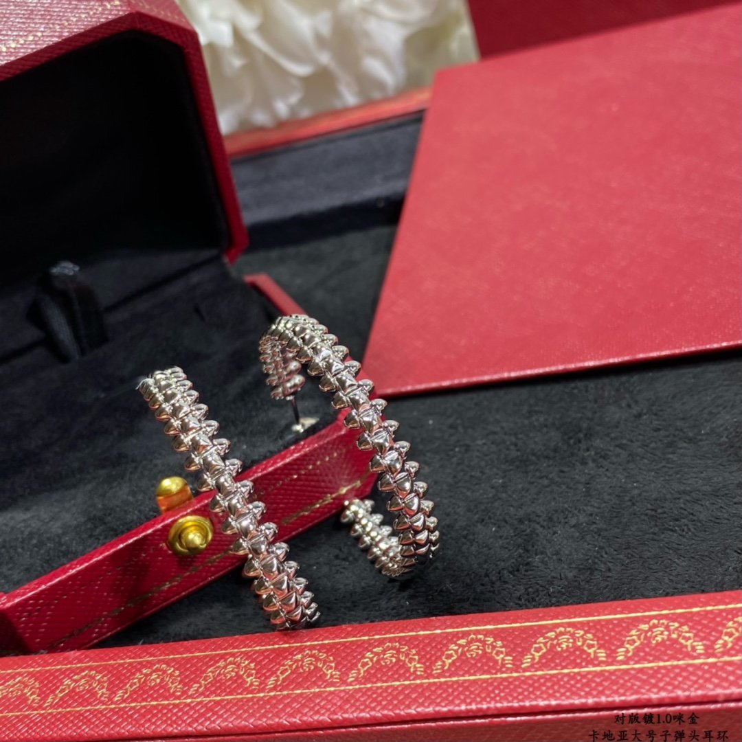 [Everoly JW]CLASH LARGE HOOP EARRINGS