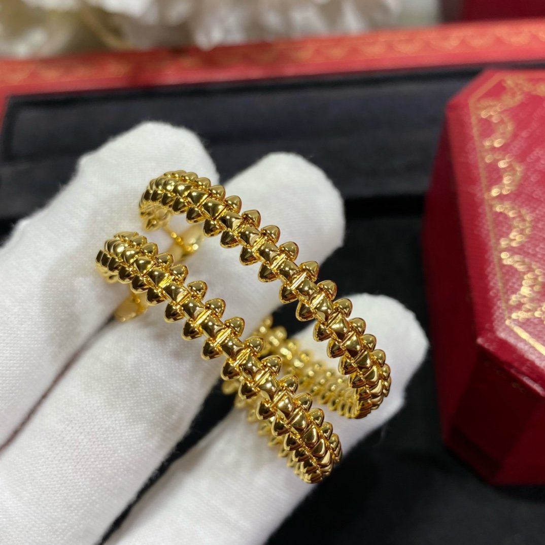 [Everoly JW]CLASH LARGE HOOP EARRINGS