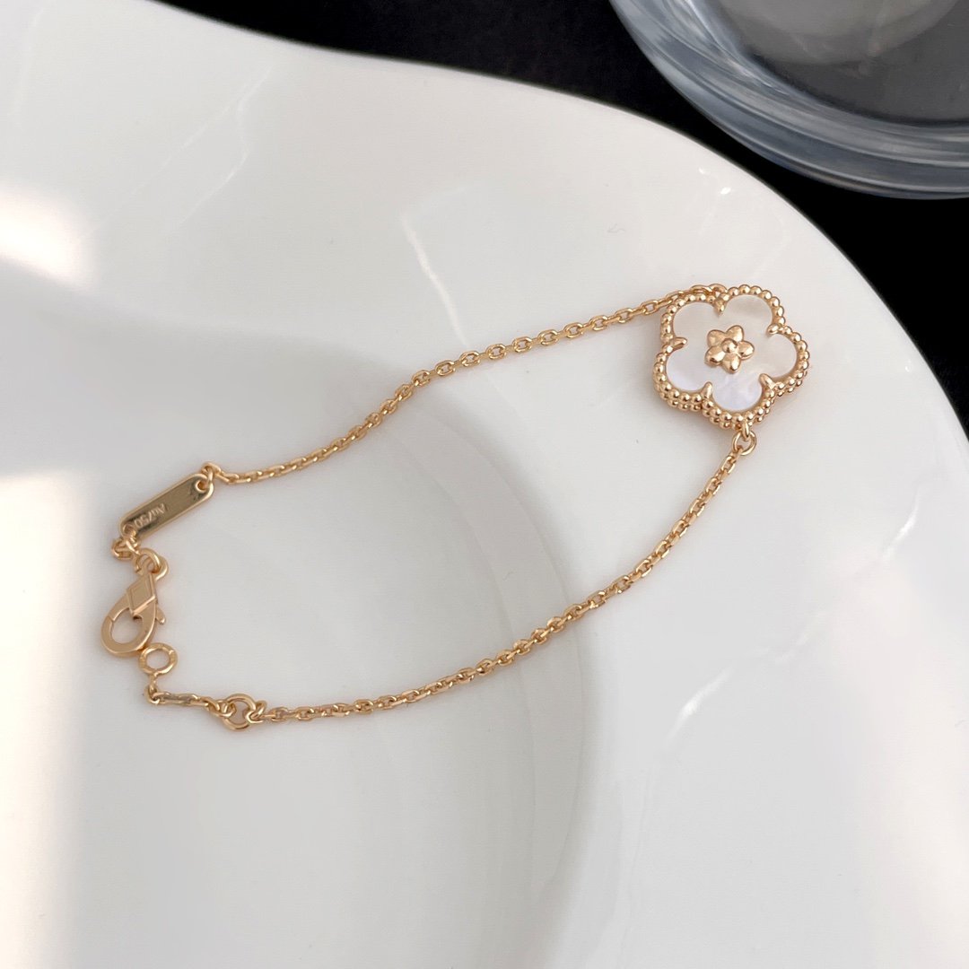 [Everoly JW]LUCKY SPRING ROSE GOLD MOP BRACELET
