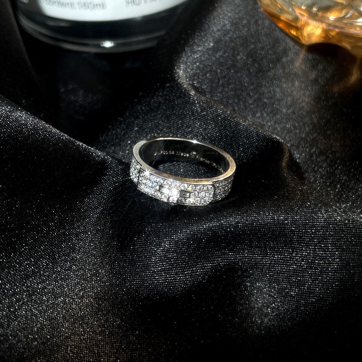 [Everoly JW]KELLY SILVER DIAMOND RING