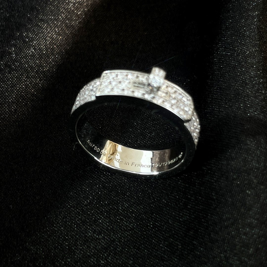 [Everoly JW]KELLY SILVER DIAMOND RING