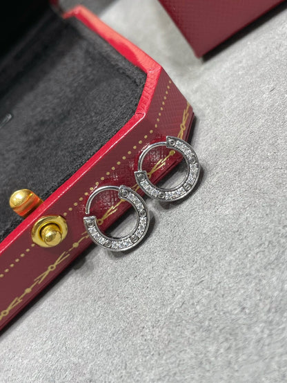 [Everoly JW]LOVE DIAMOND EARRINGS