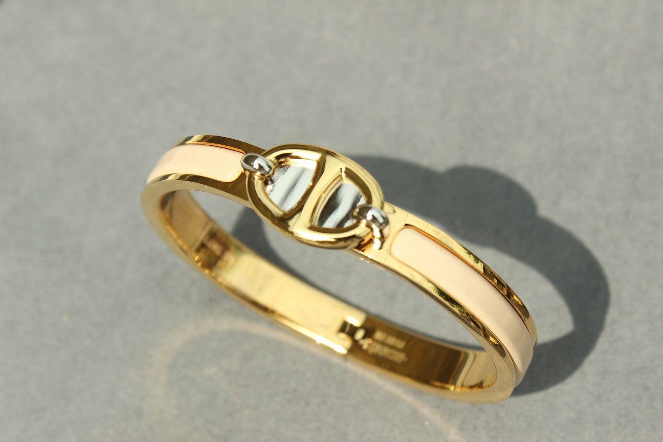 [Everoly JW]CLIC CHAINE GOLD BRACELET