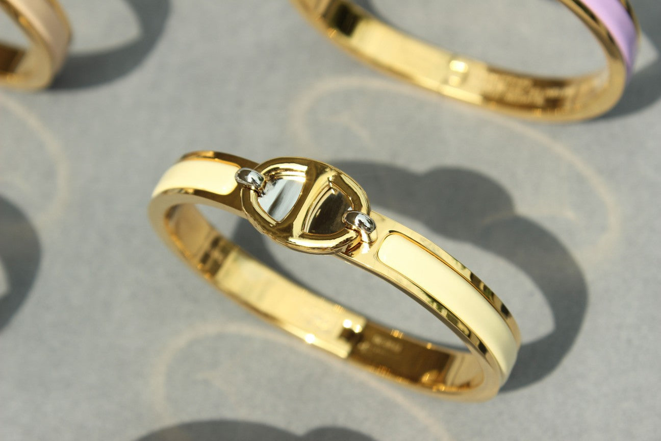 [Everoly JW]CLIC CHAINE GOLD BRACELET