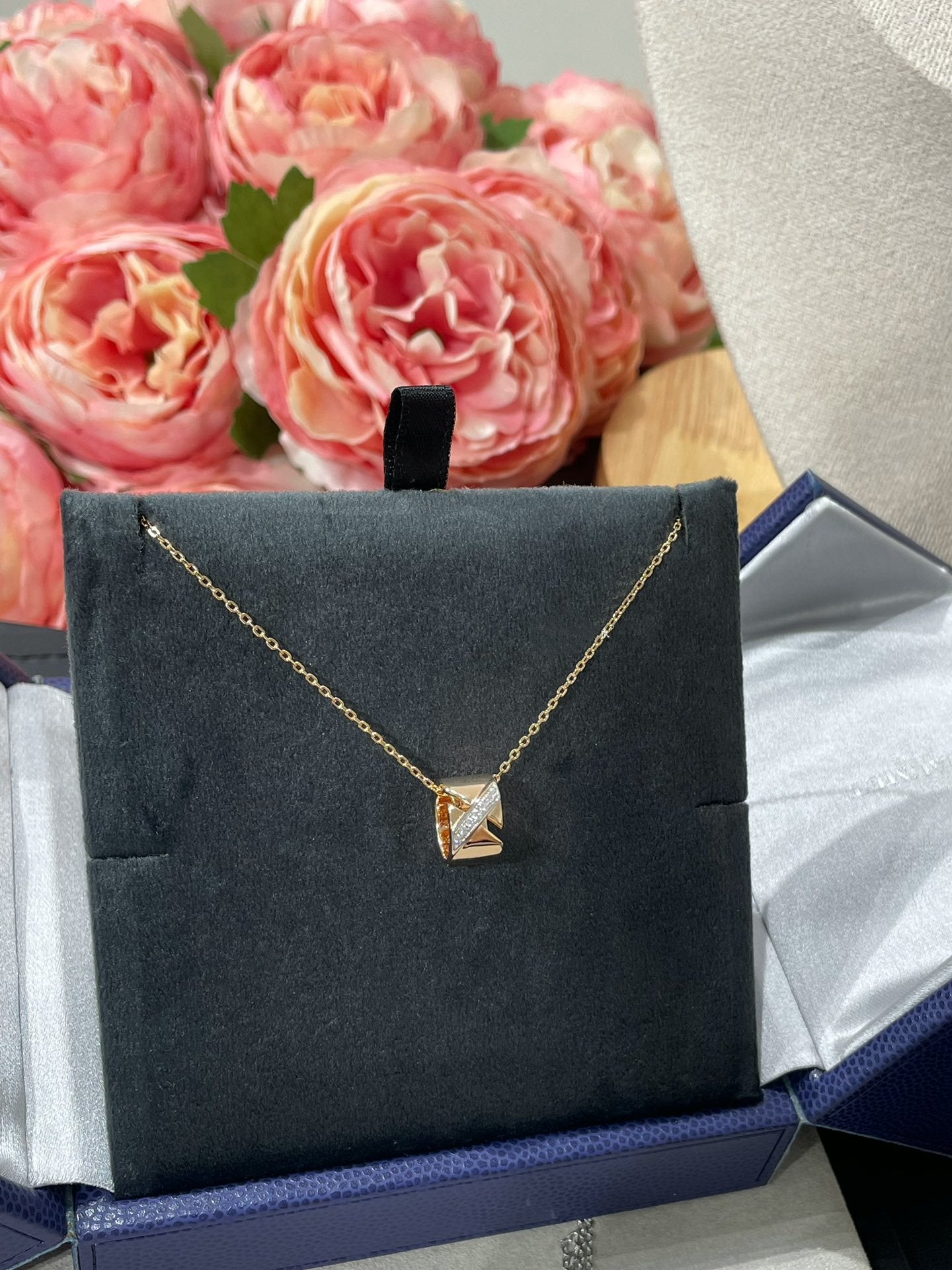 [Everoly JW]LIENS EVIDENCE DIAMOND NECKLACE