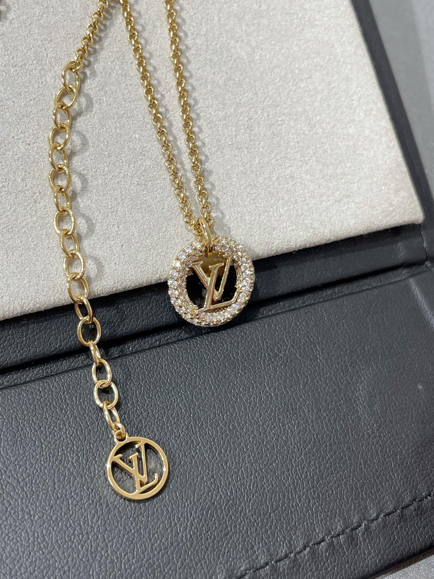 [Everoly JW]BY NIGHT DIAMOND PAVED NECKLACE