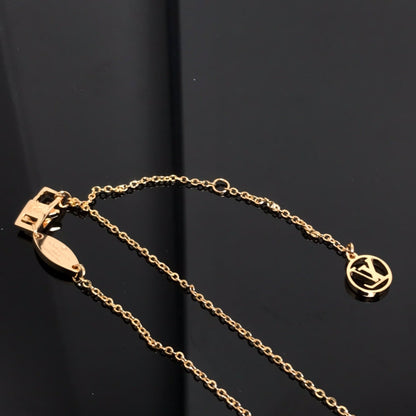 [Everoly JW]COLOR BLOSSOM PINK MOP SUN GOLD NECKLACE