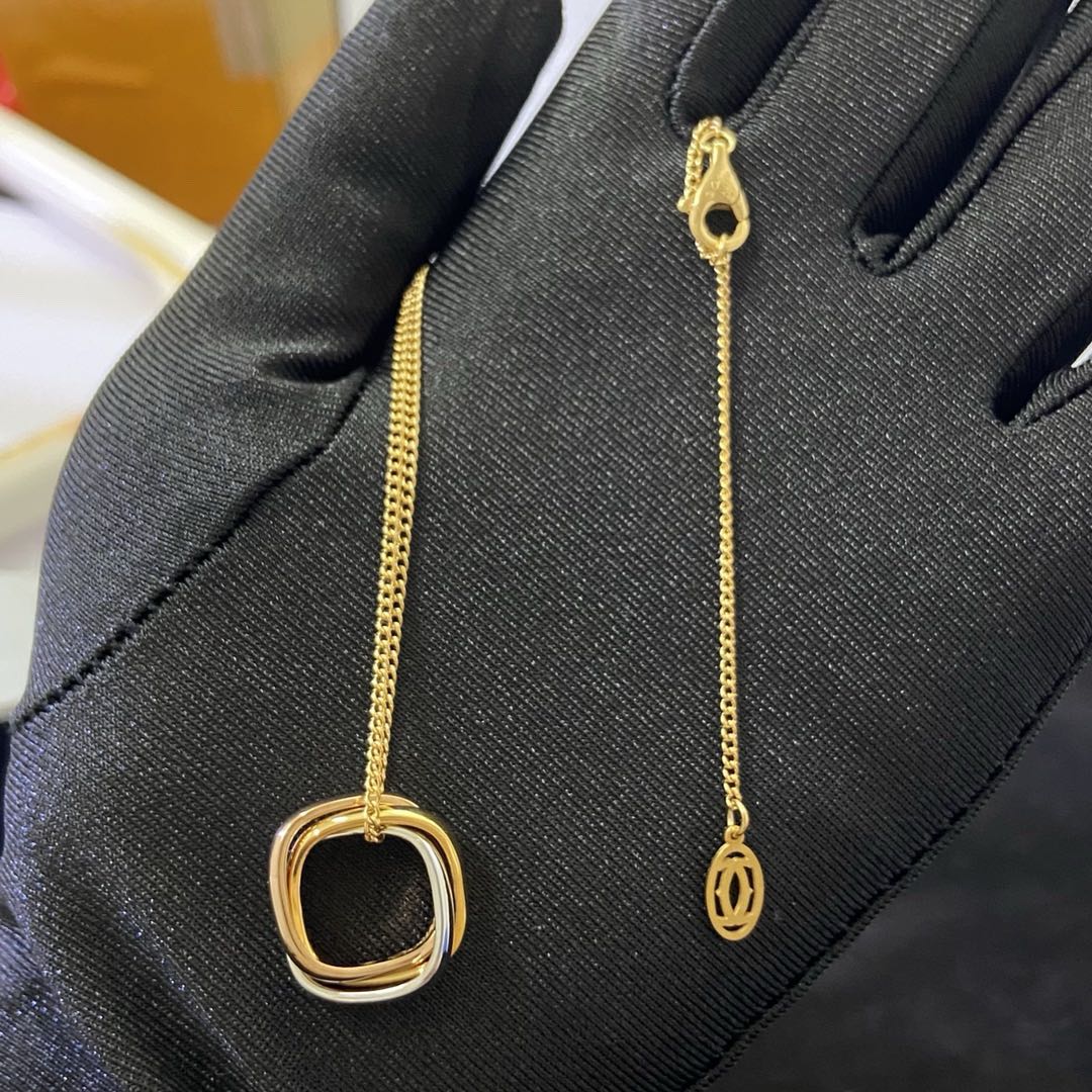 [Everoly JW]TRINITY NECKLACE GOLD SMALL MODEL