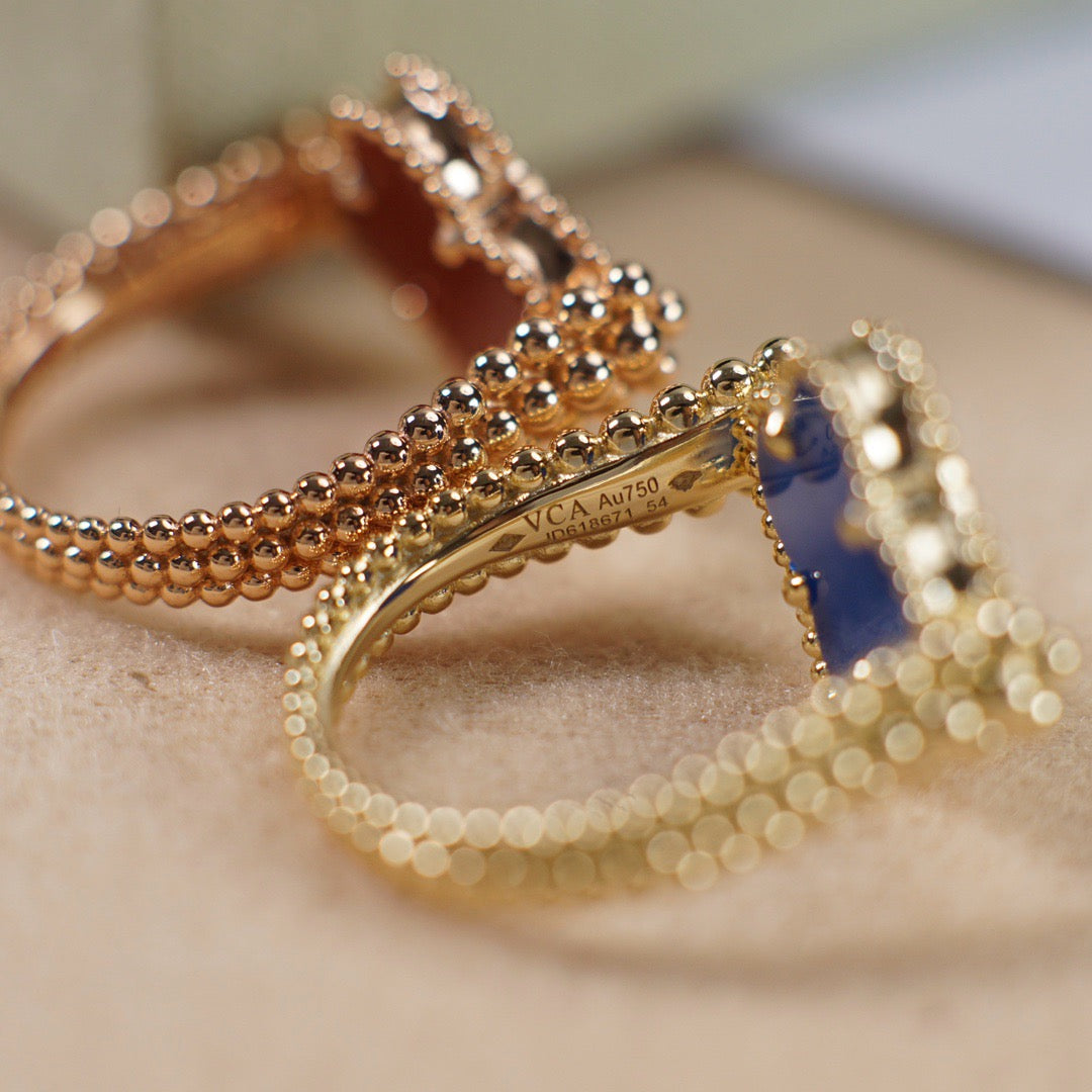 [Everoly JW]CLOVER RIVERSIBLE ROSE GOLD RING