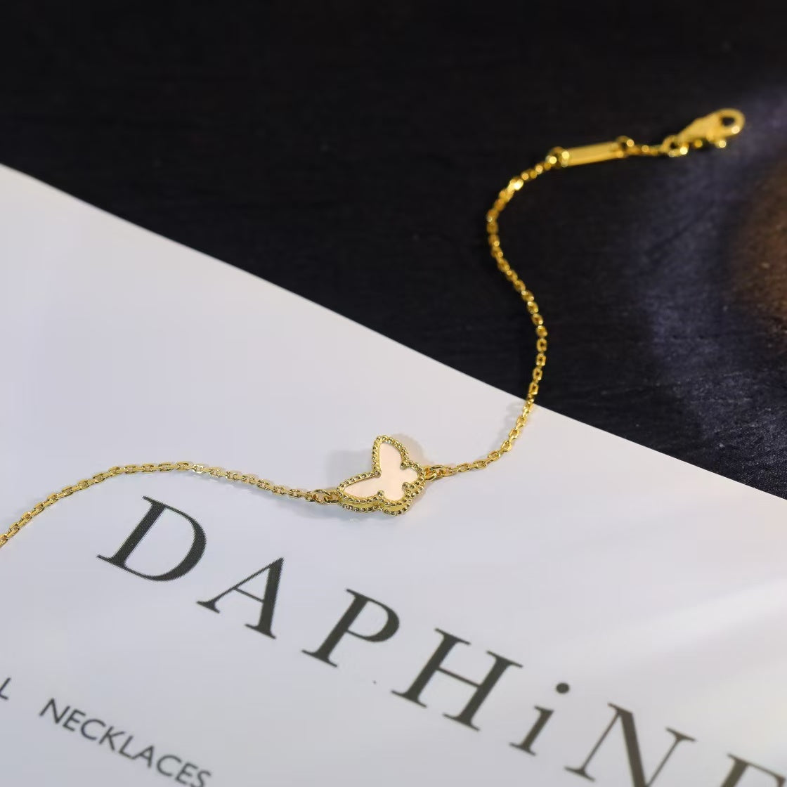 [Everoly JW]BUTTERFLY MOTHER OF PEARL BUTTERFLY BRACELET