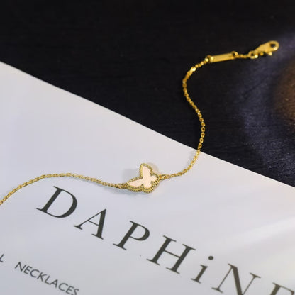 [Everoly JW]BUTTERFLY MOTHER OF PEARL BUTTERFLY BRACELET