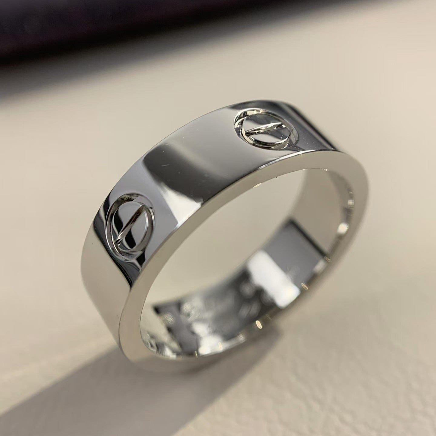 [Everoly JW]LOVE RING 5.5MM NO DIAMOND