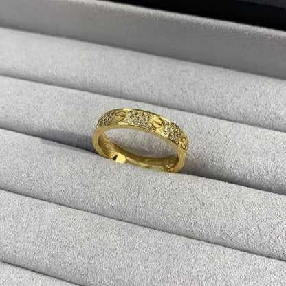 [Everoly JW]LOVE RING 3.6MM DIAMOND PAVED