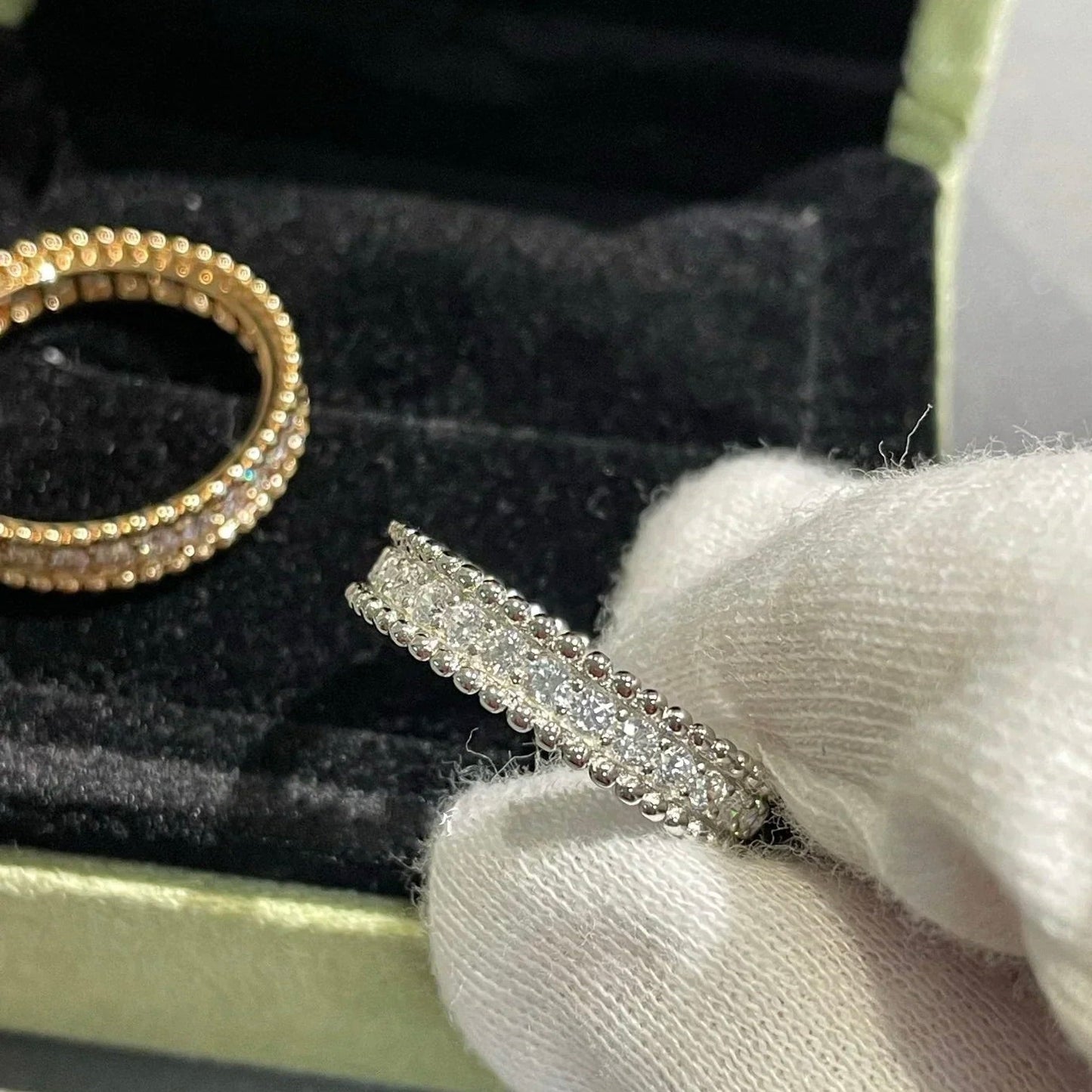 [Everoly JW]PERLEE DIAMOND ROSE GOLD RING