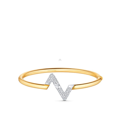 [Everoly JW]VOLTE UPSITE DOWN GOLD DIAMOND BRACELET