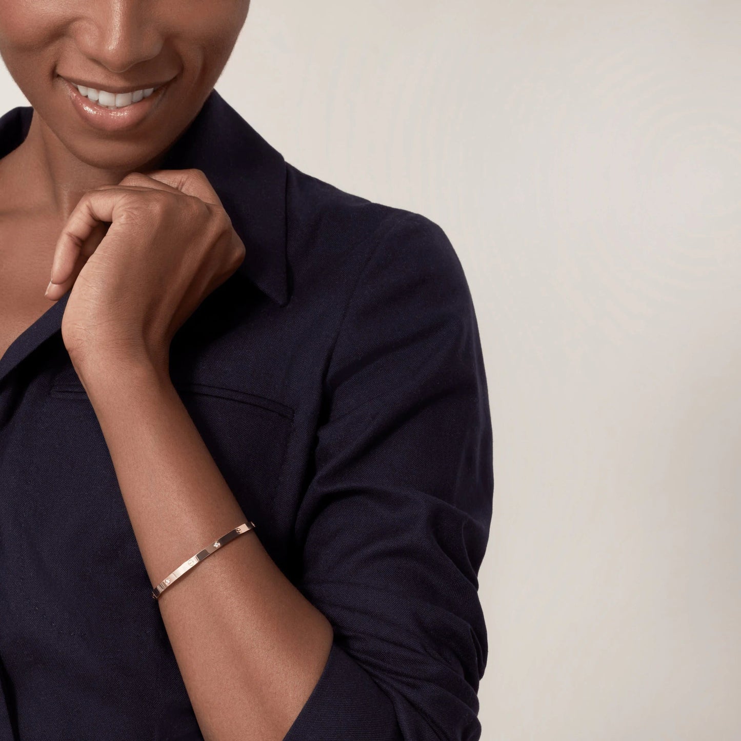 [Everoly JW]LOVE BRACELET 3.65MM 6 DIAMONDS