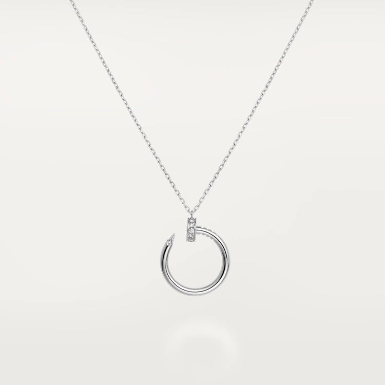 [Everoly JW]JUSTE NECKLACE SILVER