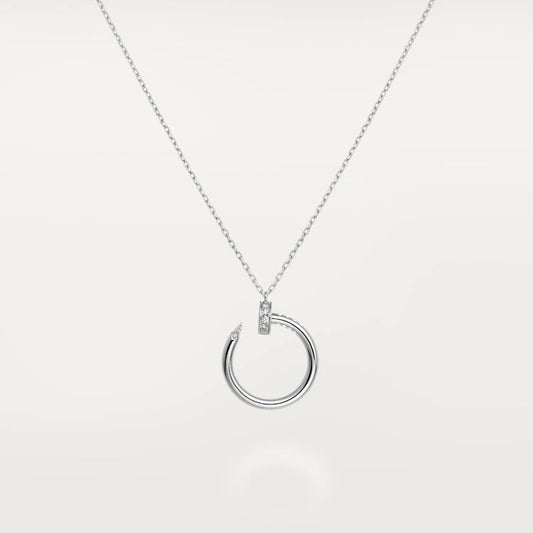 [Everoly JW]JUSTE NECKLACE SILVER