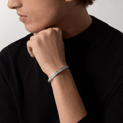 [Everoly JW]LOVE BRACELET 6.1MM DIAMOND-PAVED 10 BIG DIAMONDS