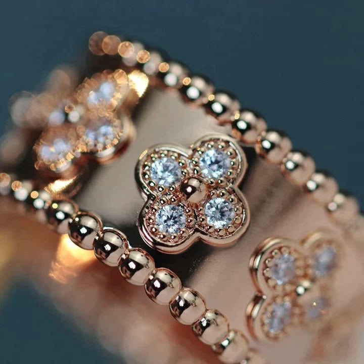 [Everoly JW]CLOVER KALEIDOSCOPE RING 10MM