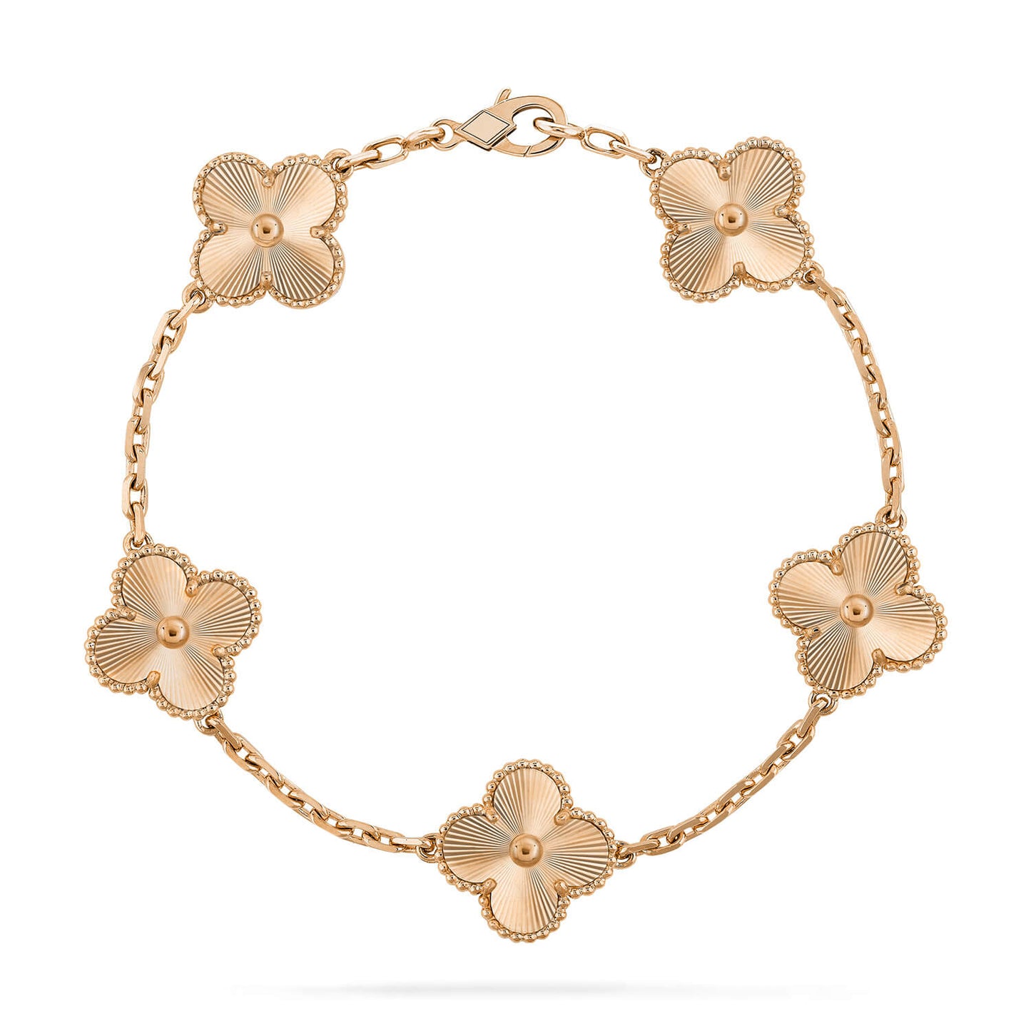 [Everoly JW]CLOVER 5 FLOWERS LASER BRACELET