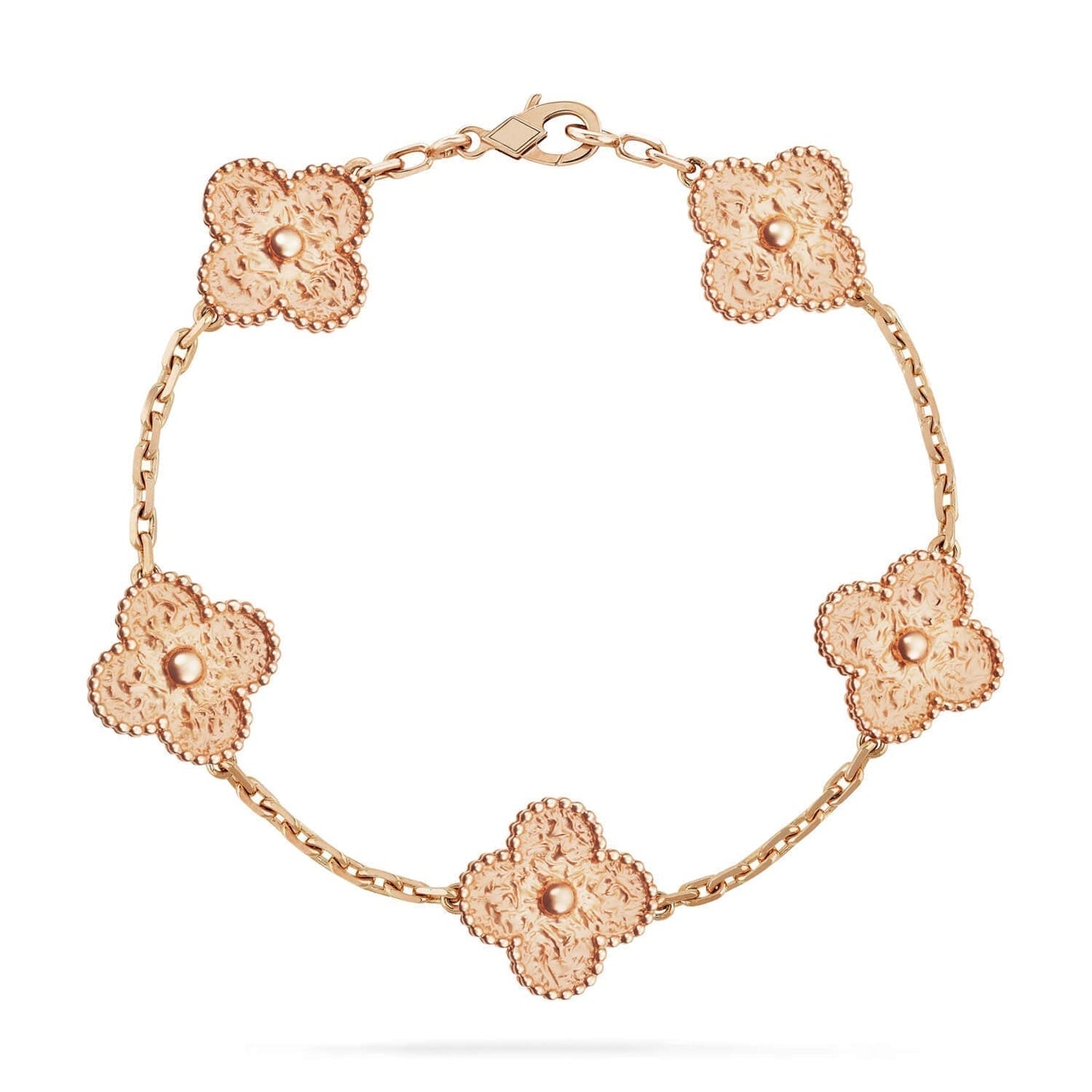 [Everoly JW]CLOVER 5 MOTIFS BRONZING BRACELET