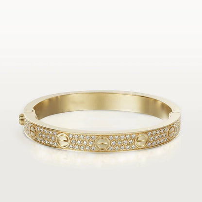 [Everoly JW]LOVE BRACELET 6.1MM DIAMOND-PAVED