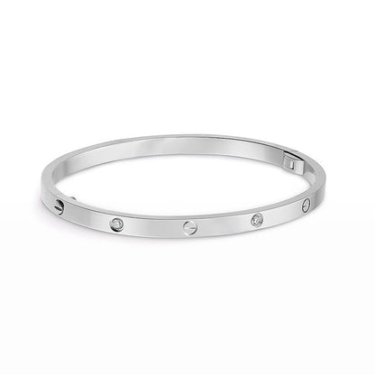 [Everoly JW]LOVE BRACELET 3.65MM 6 DIAMONDS