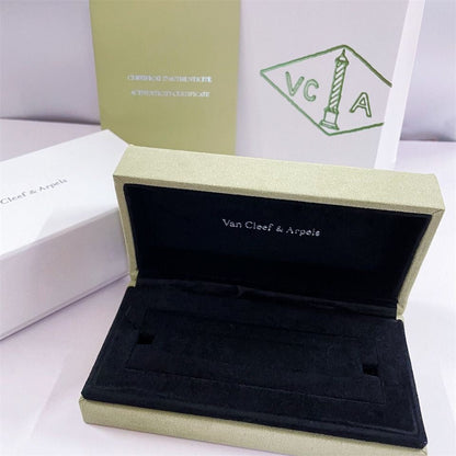 [Everoly JW]VA CLOVER BRACELET NECKLACE RING BOX GIFT BAG