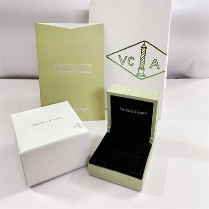 [Everoly JW]VA CLOVER BRACELET NECKLACE RING BOX GIFT BAG