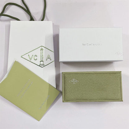 [Everoly JW]VA CLOVER BRACELET NECKLACE RING BOX GIFT BAG