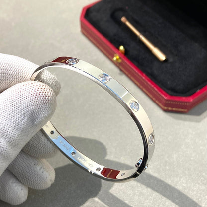 [Everoly JW]LOVE BRACELET 6.1MM 10 DIAMONDS